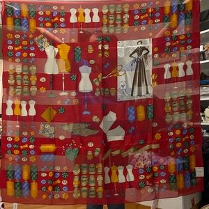 π§£Nina Ricci silk scarf brand new
